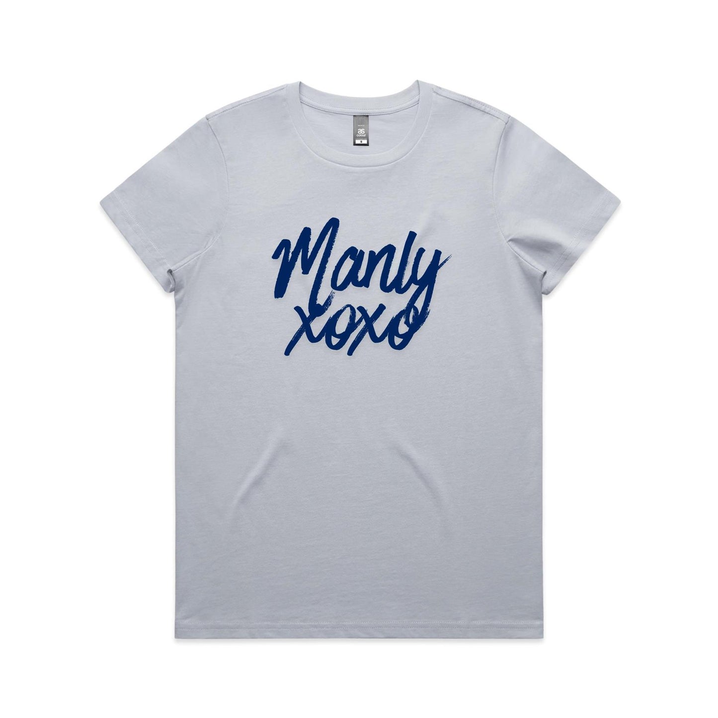 Lost Manly Custom Logo Manly xoxo Edition AS Colour Women's Maple Tee - Lost Manly Shop