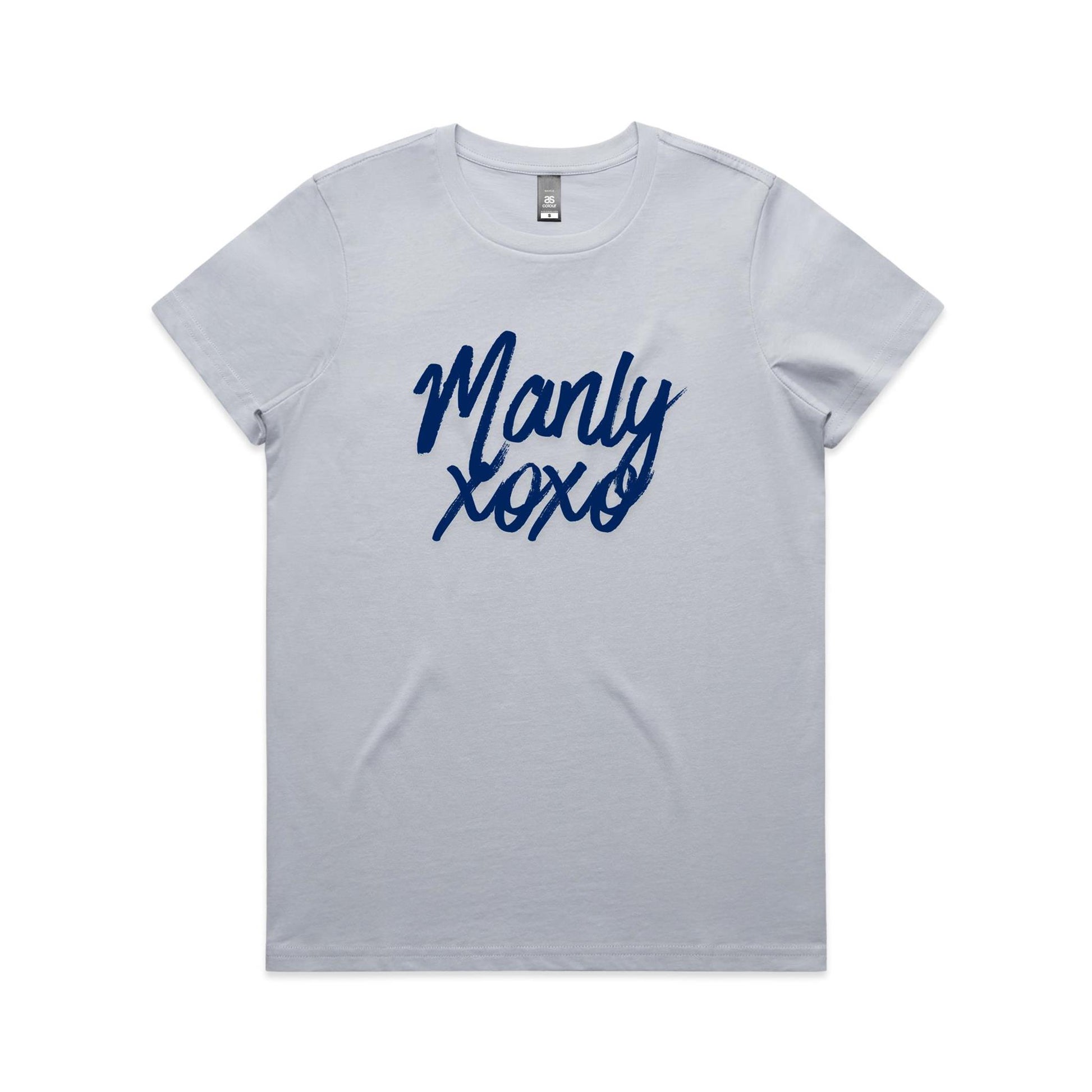 Lost Manly Custom Logo Manly xoxo Edition AS Colour Women's Maple Tee - Lost Manly Shop