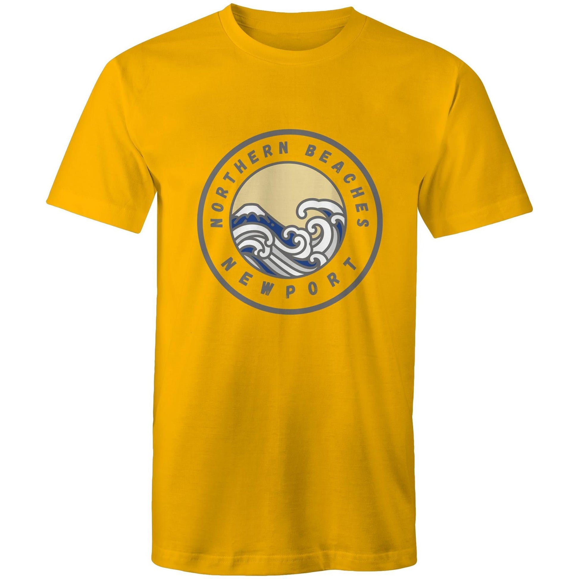 AS Colour Staple - Mens T-Shirt Newport logo front - Lost Manly Shop