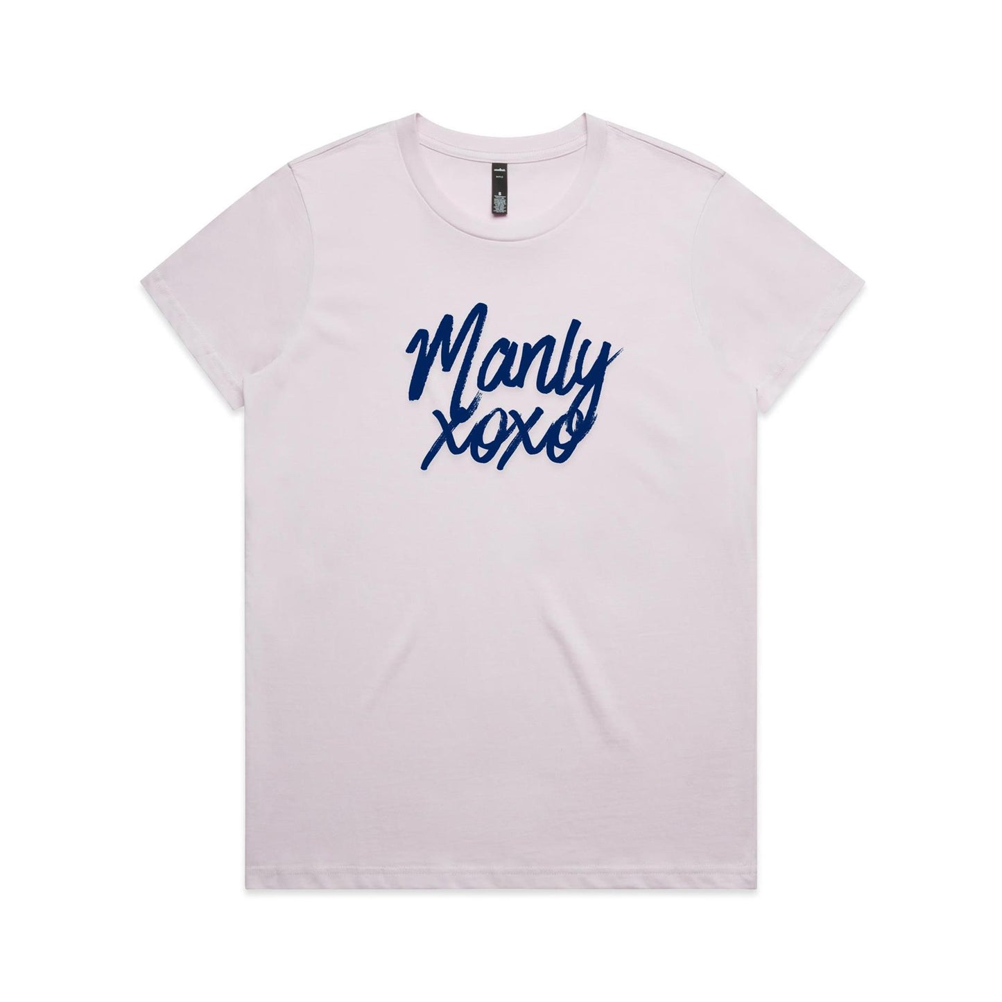 Lost Manly Manly xoxo Custom Logo Manly xoxo Edition AS Colour Women's Maple Tee