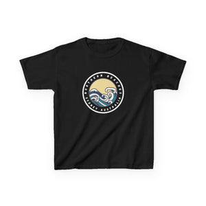 Ocean Wave Kids Cotton Tee – Northern Beaches logo 