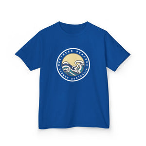 Ocean Wave Kids Cotton Tee – Northern Beaches logo 