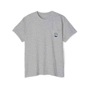 "The Westwood" Northern Beaches Manly Australia 2 different front/back Logos Heavy Cotton Pocket Tee Printify