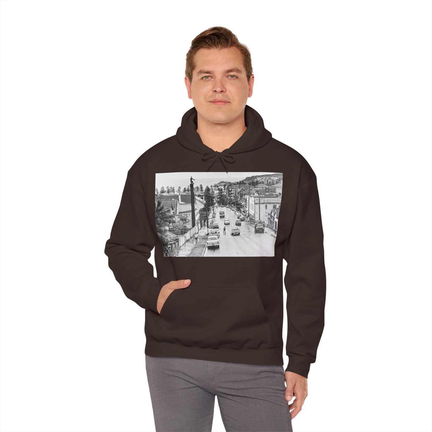 Lost Manly Custom Designed Vintage Print Hoodies - Front, Back or Both!