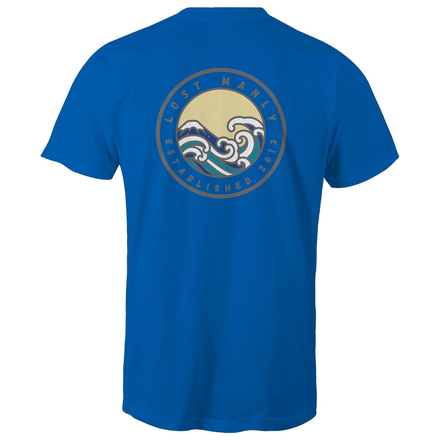 Lost Manly Northern Beaches Sydney Australia logo Printed T-Shirt Ogo Merch
