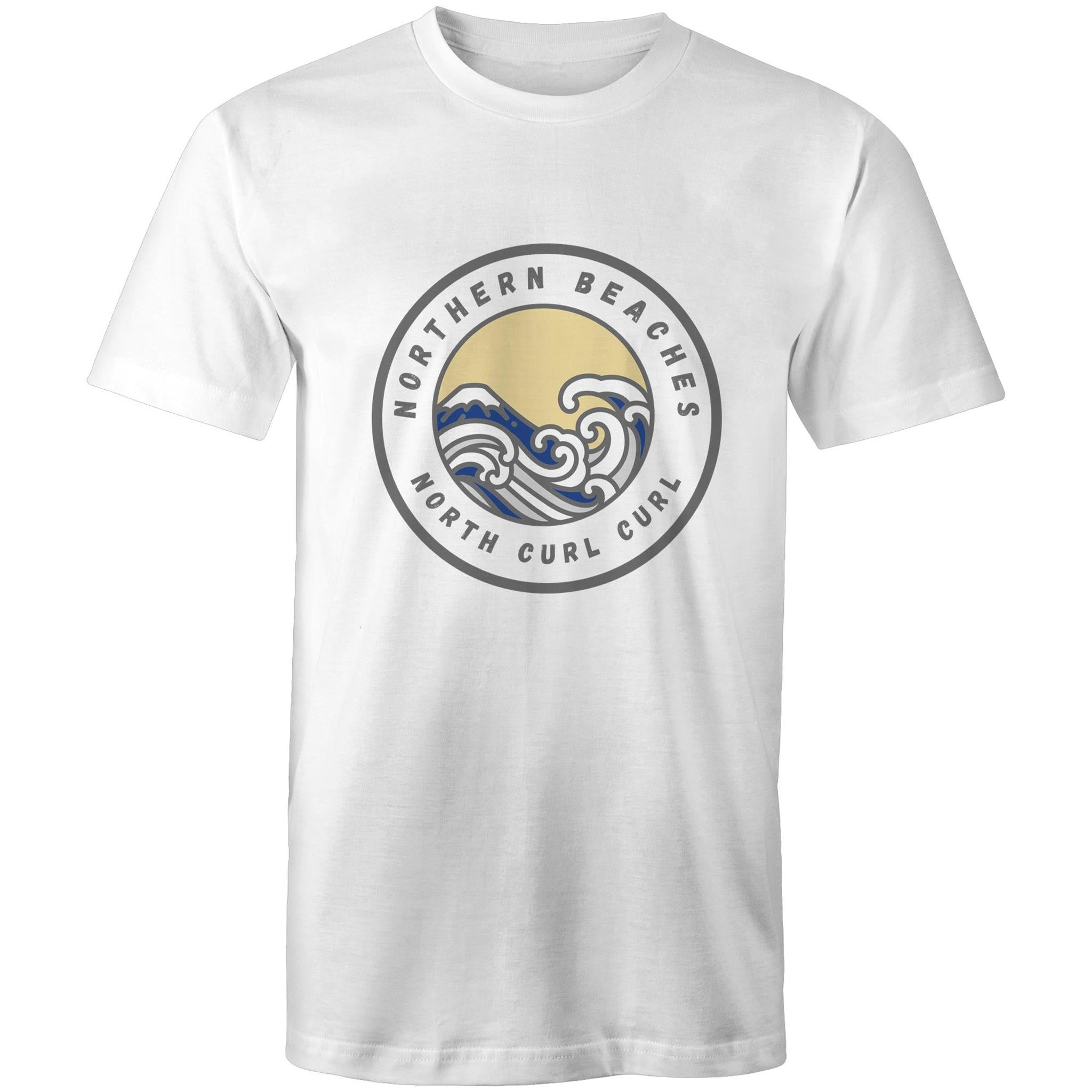 Nth Curly Northern Beaches Sydney Australia Printed Logo T-Shirt Ogo Merch