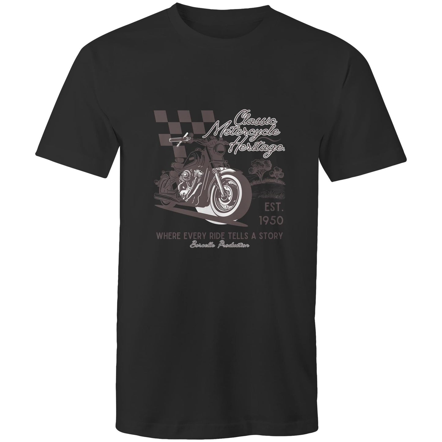 T-Shirt Classic Motor Cycle Heritage 