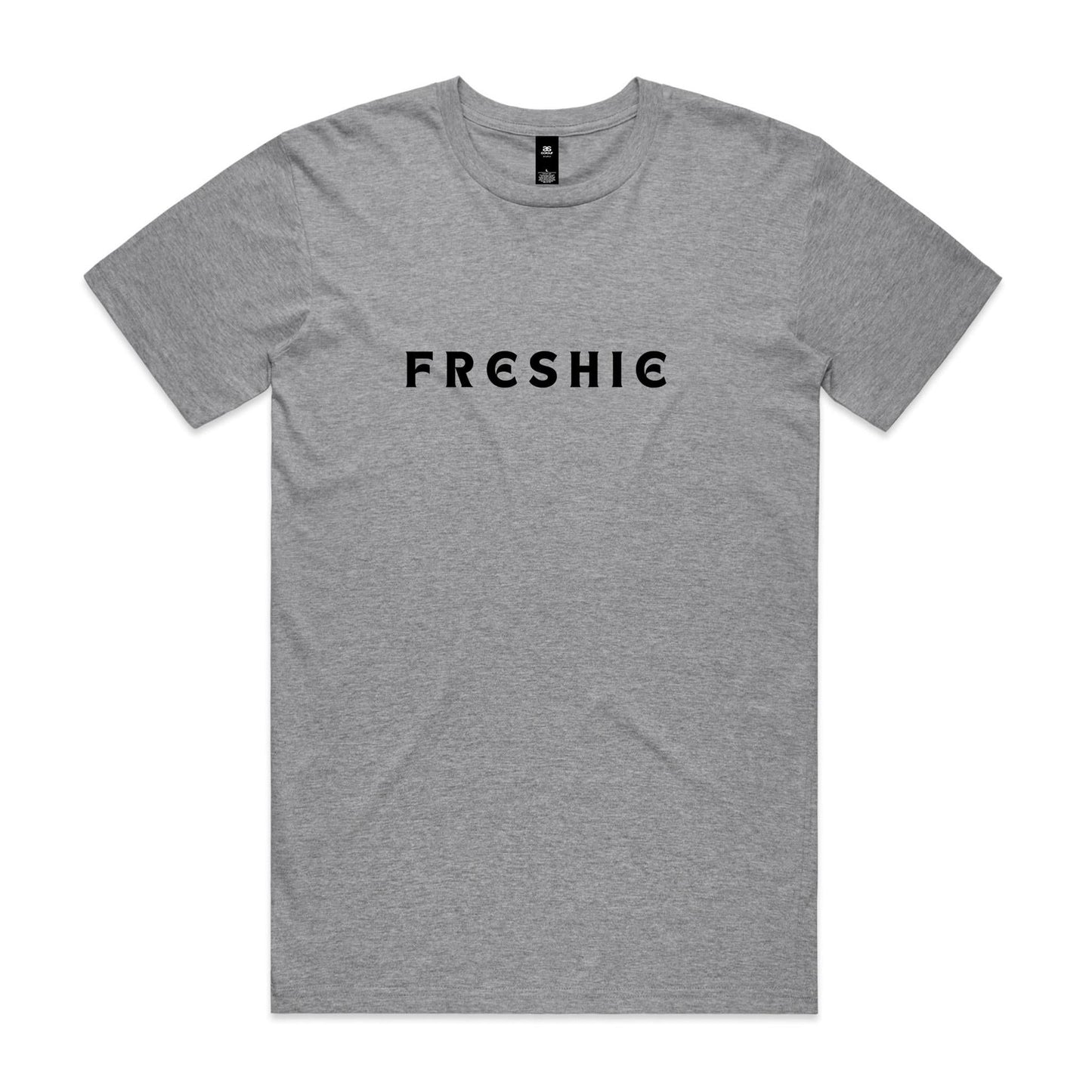 AS Colour Staple Tee Freshie custom logo black font 