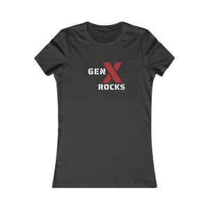 Gen X Rocks Tee - Women's Favourite Graphic T-Shirt, Retro Style, Gift for Gen Xers, Funny T-Shirt, Birthday Gift, Comfortable [...] 