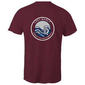 Lost Manly Northern Beaches Sydney Australia Printed Logo T-Shirt Ogo Merch