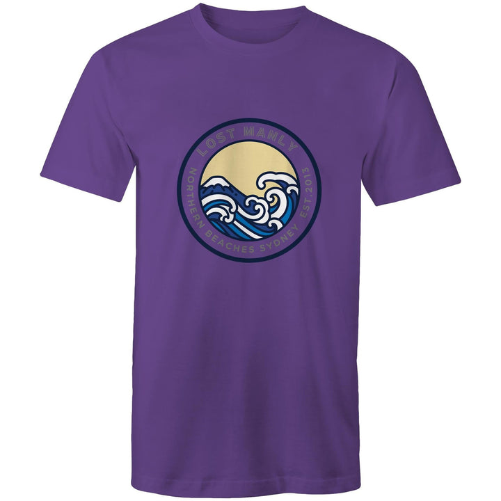 Lost Manly Northern Beaches Sydney Australia Printed Logo T-Shirt Ogo Merch