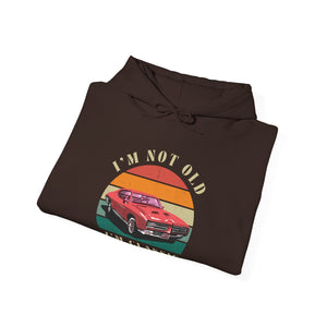 Vintage Classic Humour Logo Hoodie 