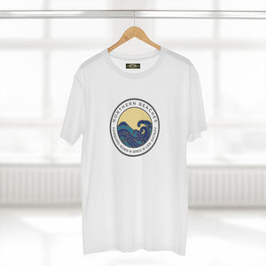 T-Shirt Northern Beaches Harbord Born n Bred n Led Astray Custom Logo Front Printify
