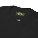 Heavy Cotton T-Shirt with free Canva custom designed logo front and back 