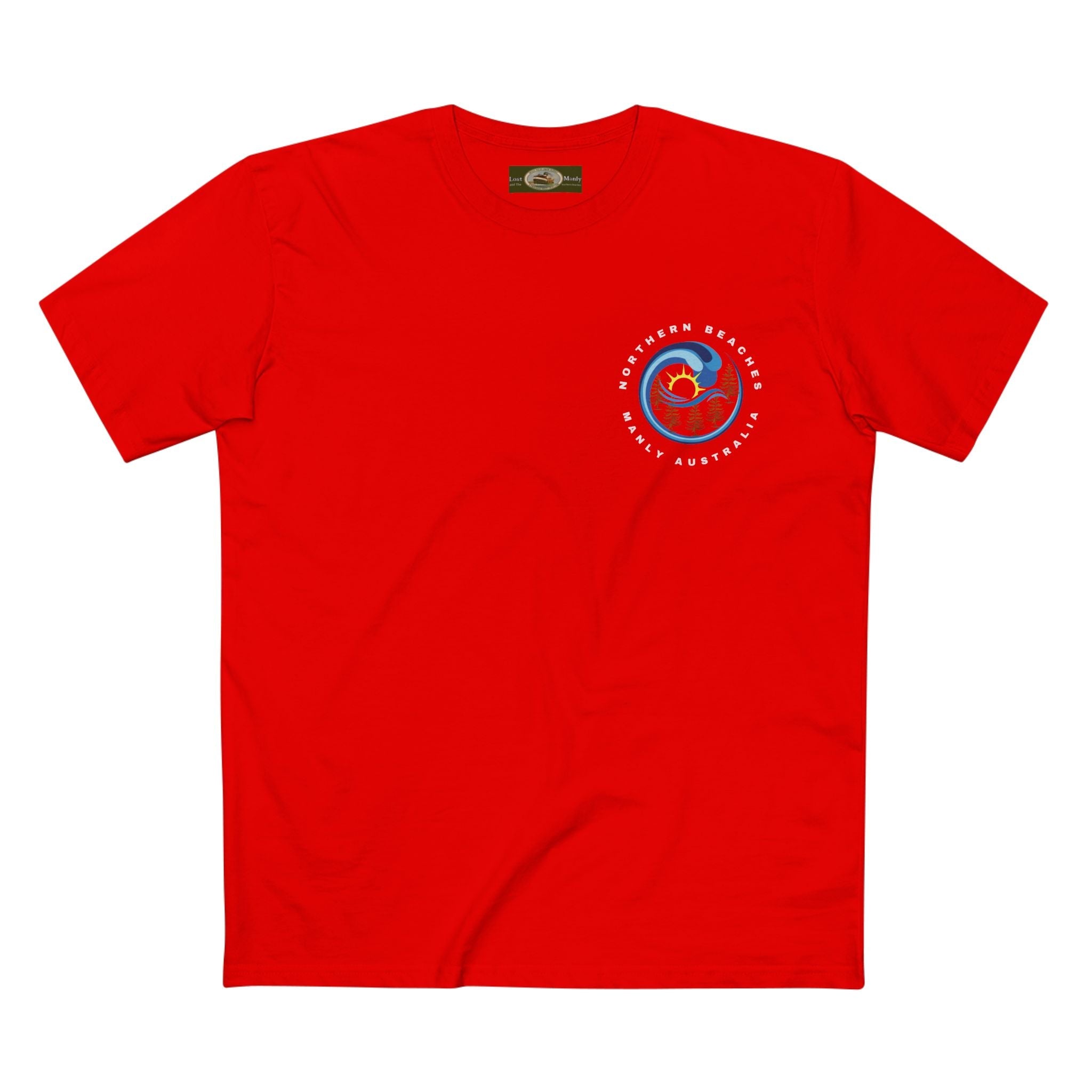 Northern Beaches Sydney Australia custom logo T-Shirt Printify