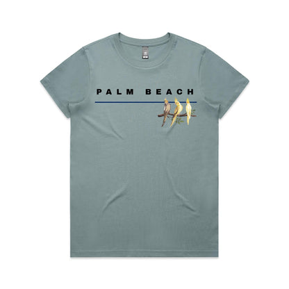 Lost Manly Custom Palm Beach Logo Edition AS Colour Women's Maple Tee - Lost Manly Shop