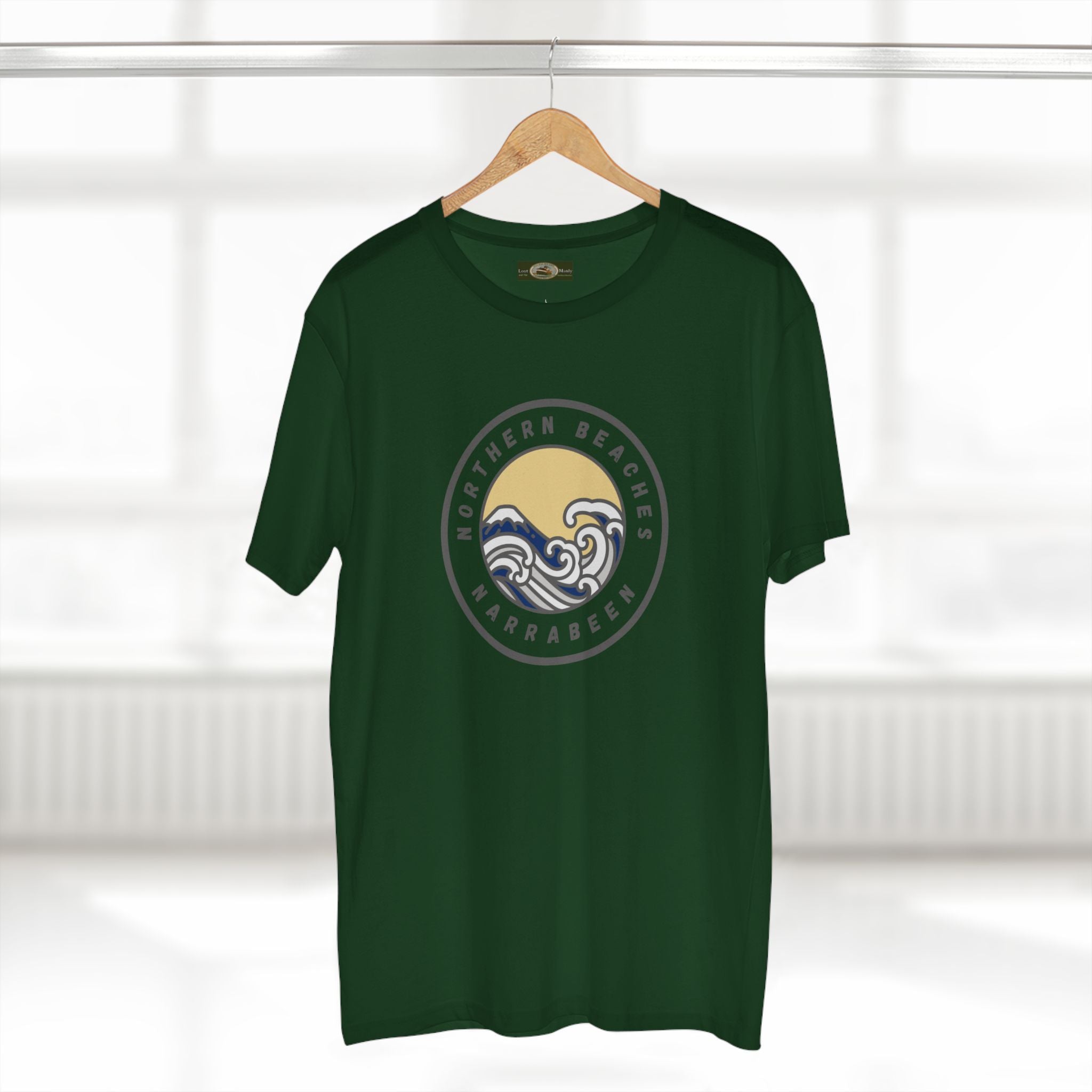 Narrabeen Northern Beaches Sydney Australia Printed Logo T-Shirt Printify