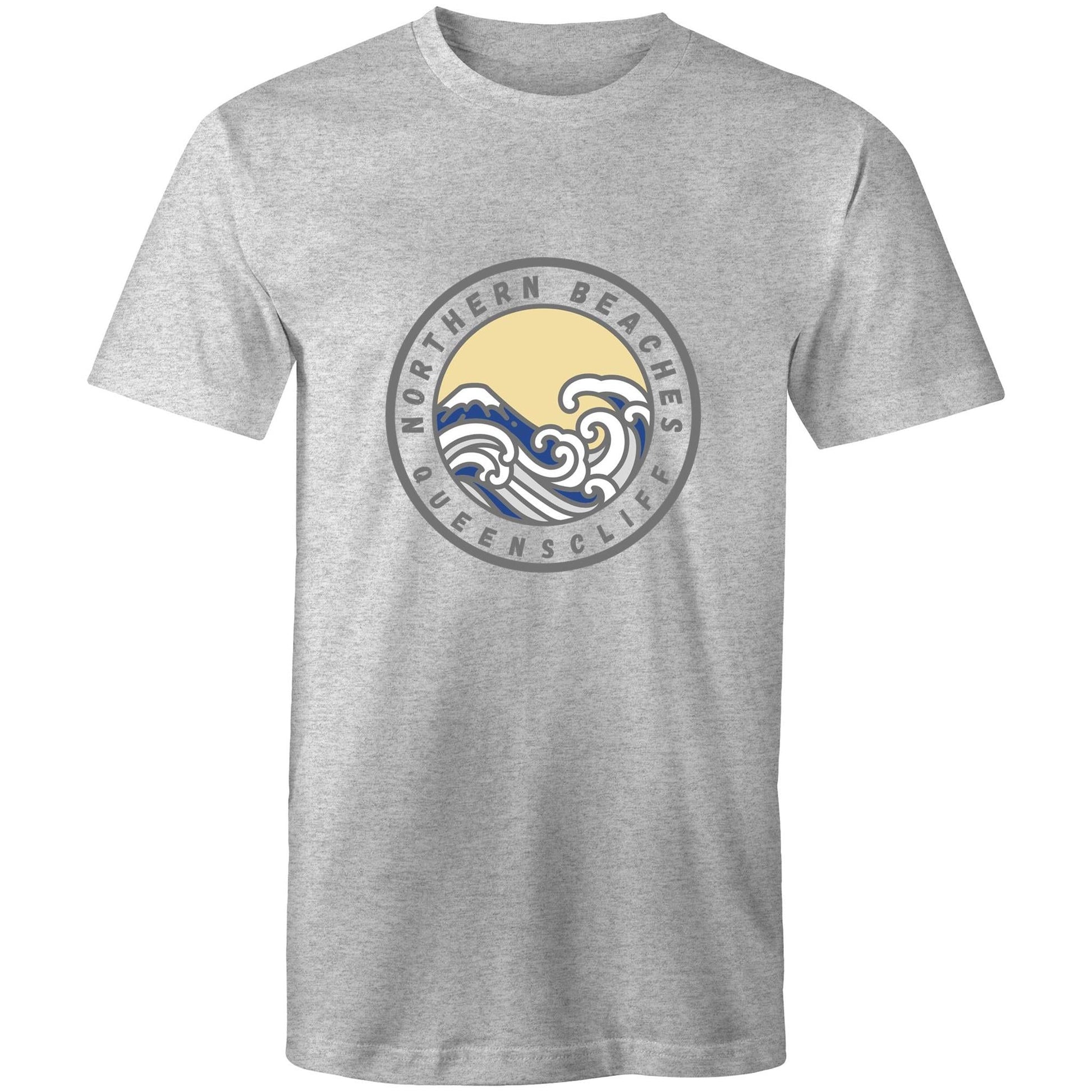 AS Colour Staple - Mens T-Shirt Queenscliff logo front - Lost Manly Shop