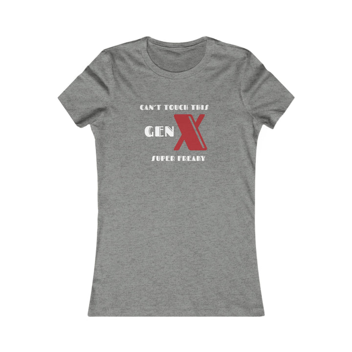 Gen X Super Freaky Tee - Women's Favorite Graphic T-Shirt, Retro Style, Gift for Gen Xers, Funny T-Shirt, Birthday Gift, Comfortable [...] 
