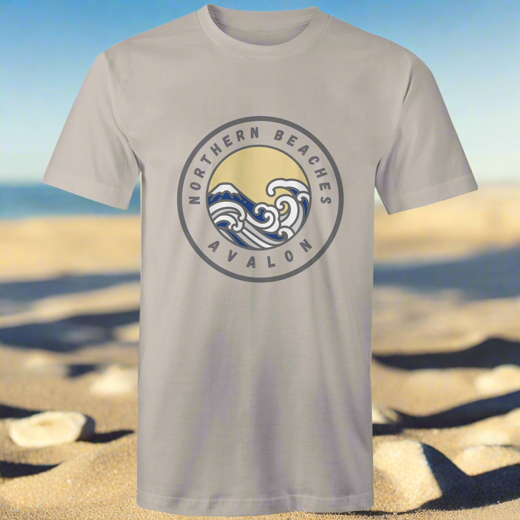AS Colour Staple - Mens T-Shirt Avalon logo front - Lost Manly Shop