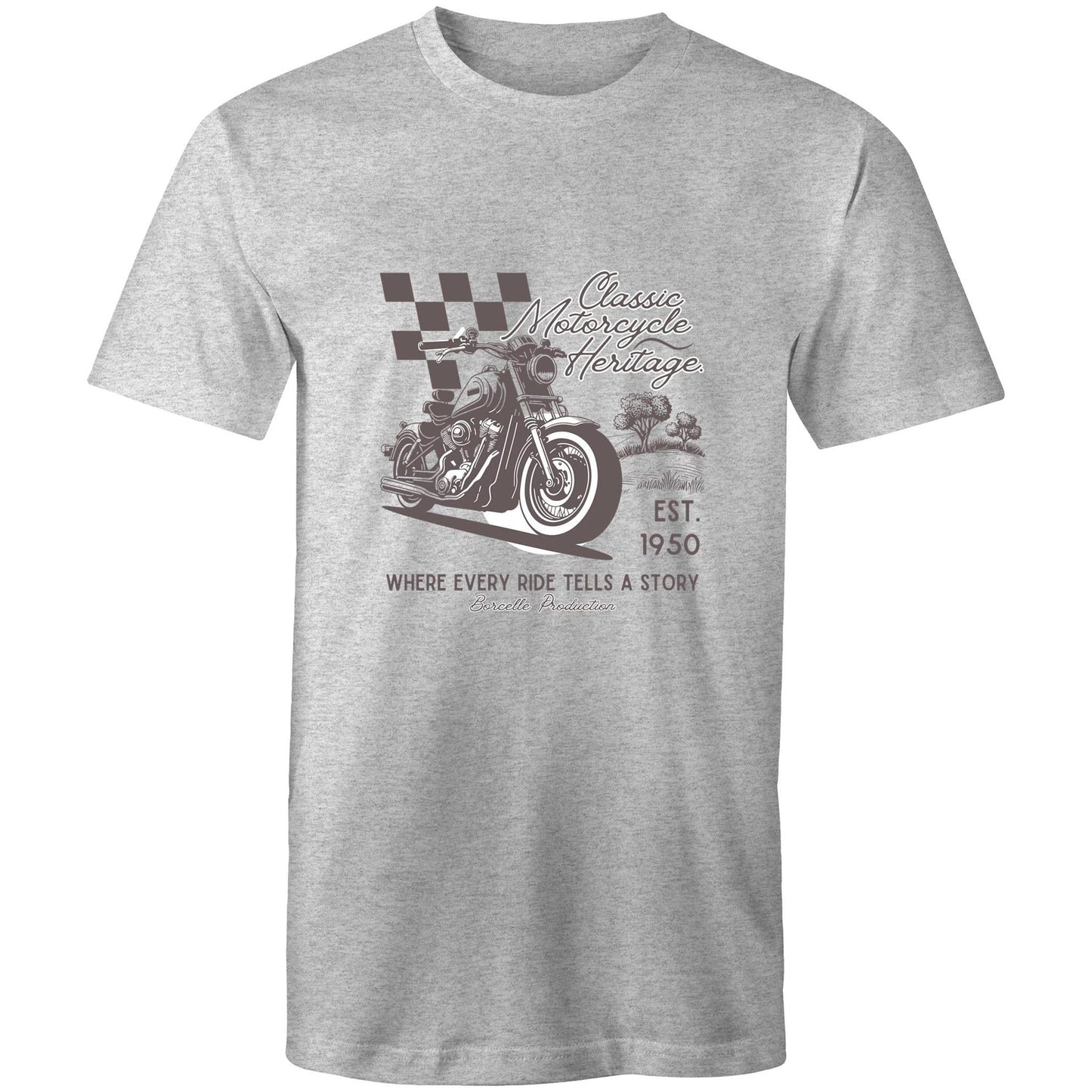 T-Shirt Classic Motor Cycle Heritage 