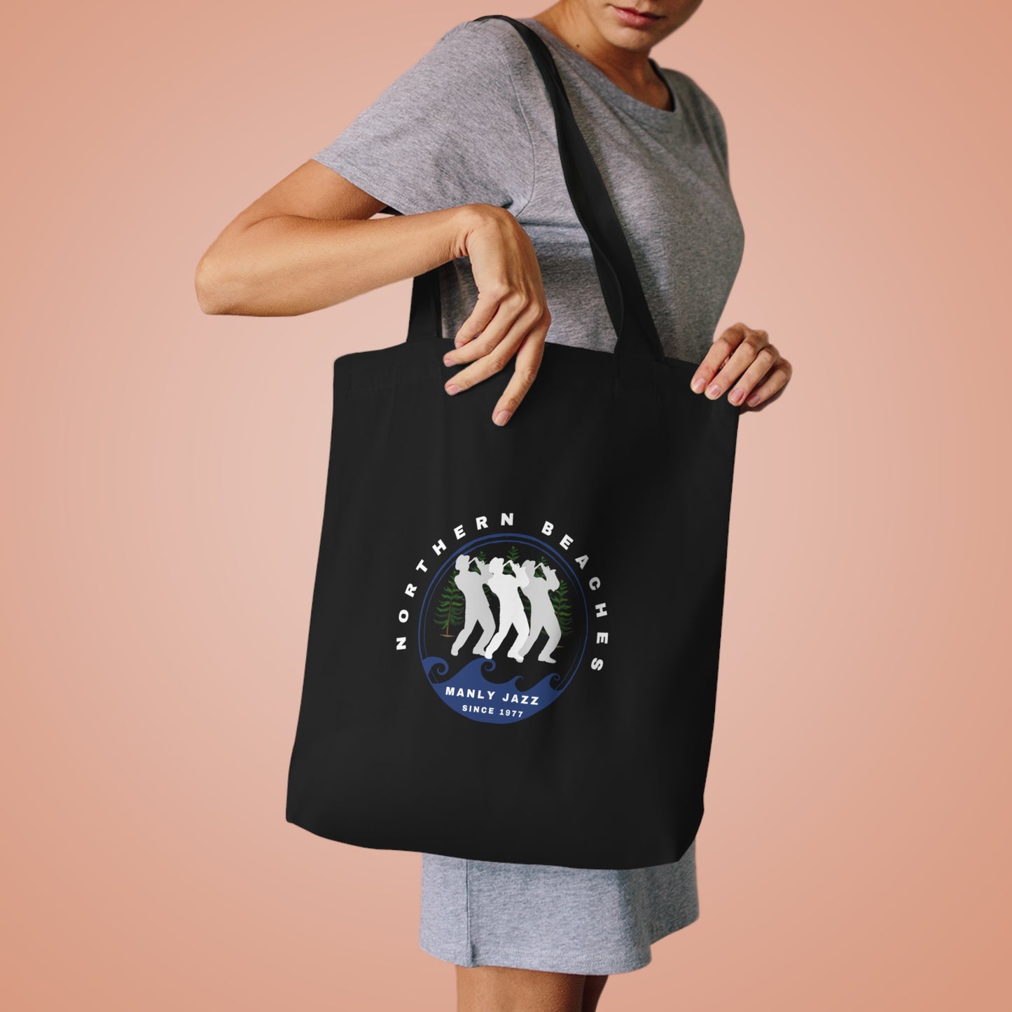 Cotton Tote Bag Manly Jazz
