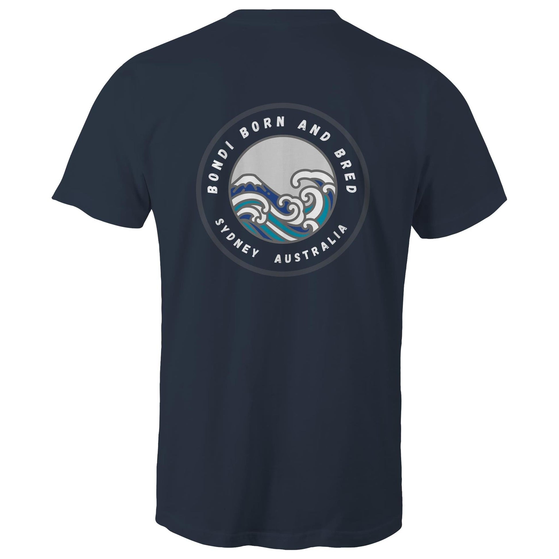 AS Colour Staple - Mens T-Shirt Bondi Born and Bred custom logo front and back (Copy) Ogo Merch