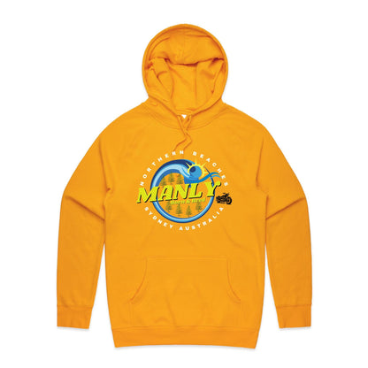 Lost Manly custom logo The Manly Barry Born & Bred edition AS Colour - Supply Hood - Lost Manly Shop