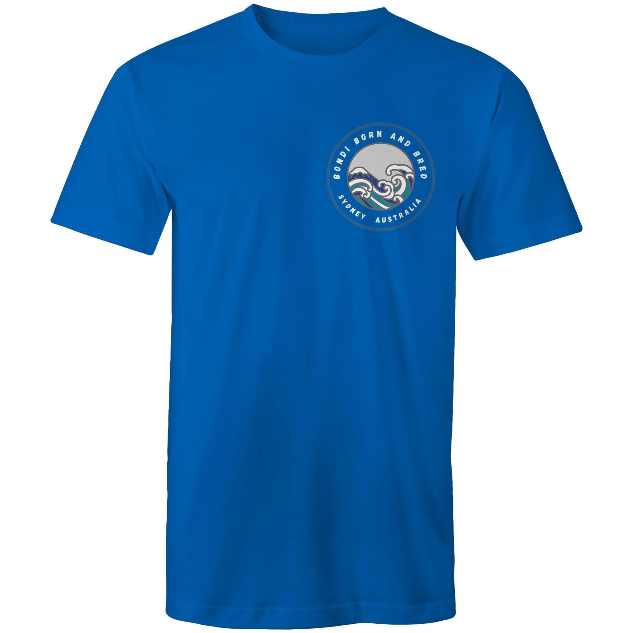 AS Colour Staple - Mens T-Shirt Bondi Born and Bred custom logo front Ogo Merch