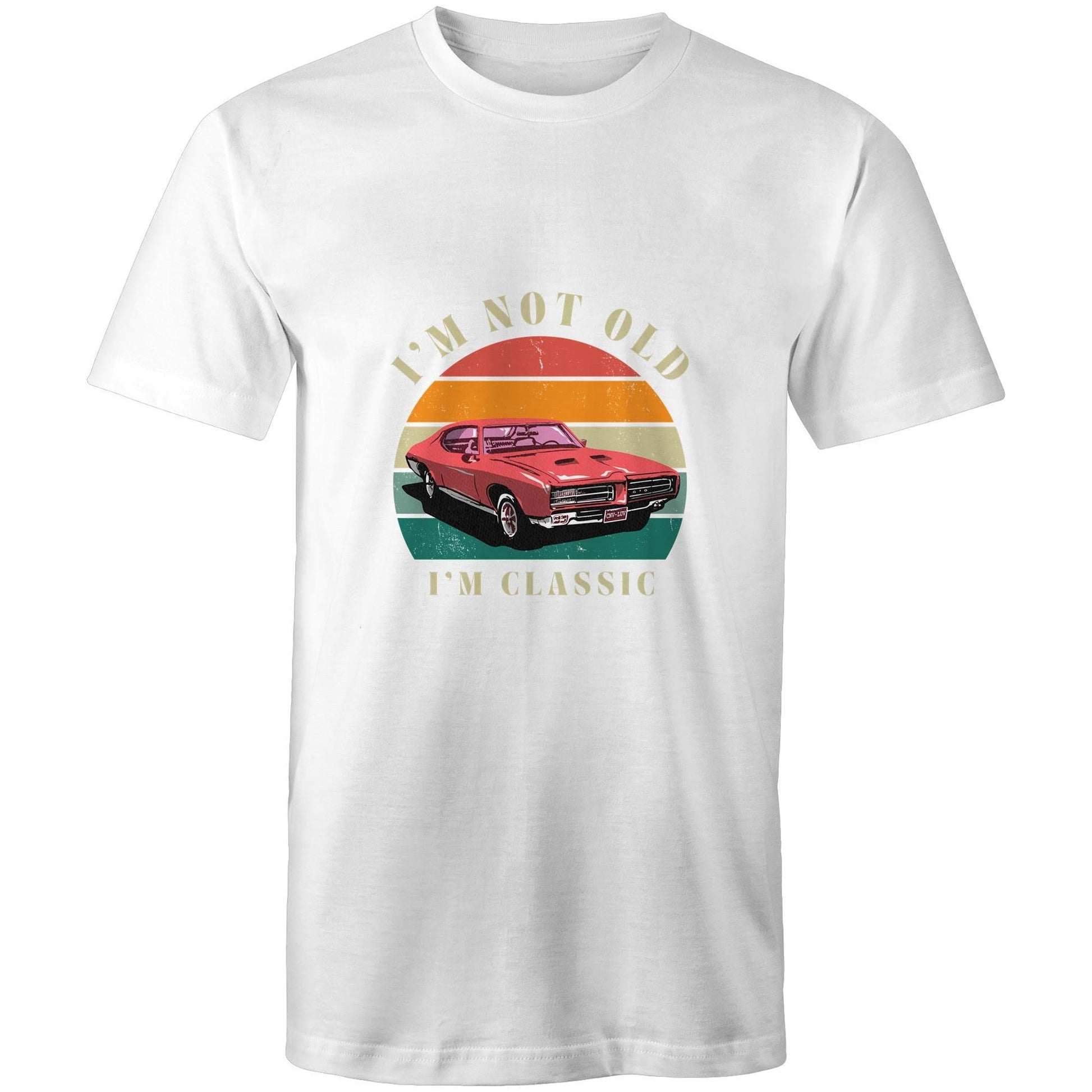 T-Shirt Vintage Print I"m not old 