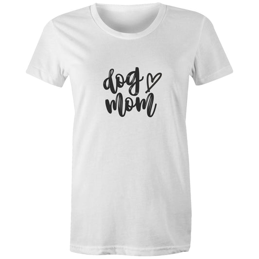 Women's Maple Tee Dog Mom 