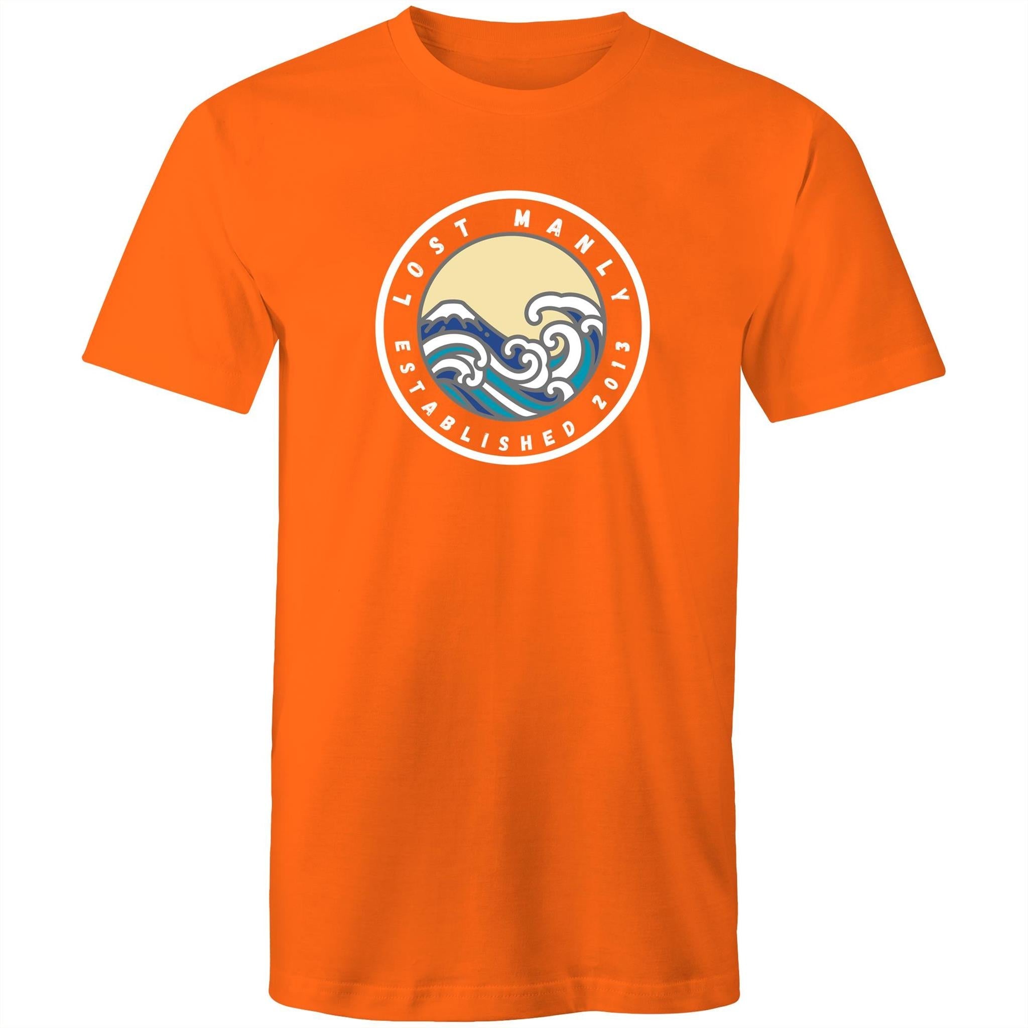 Lost Manly Northern Beaches Sydney Australia Printed Logo T-Shirt Ogo Merch