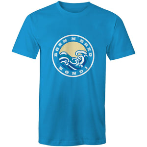 Born n Bred Bondi custom logo printed on AS Colour Staple - Mens T-Shirt 