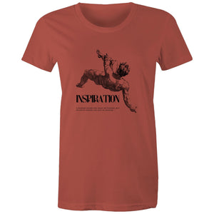 Women's Maple Tee Inspiration Print 