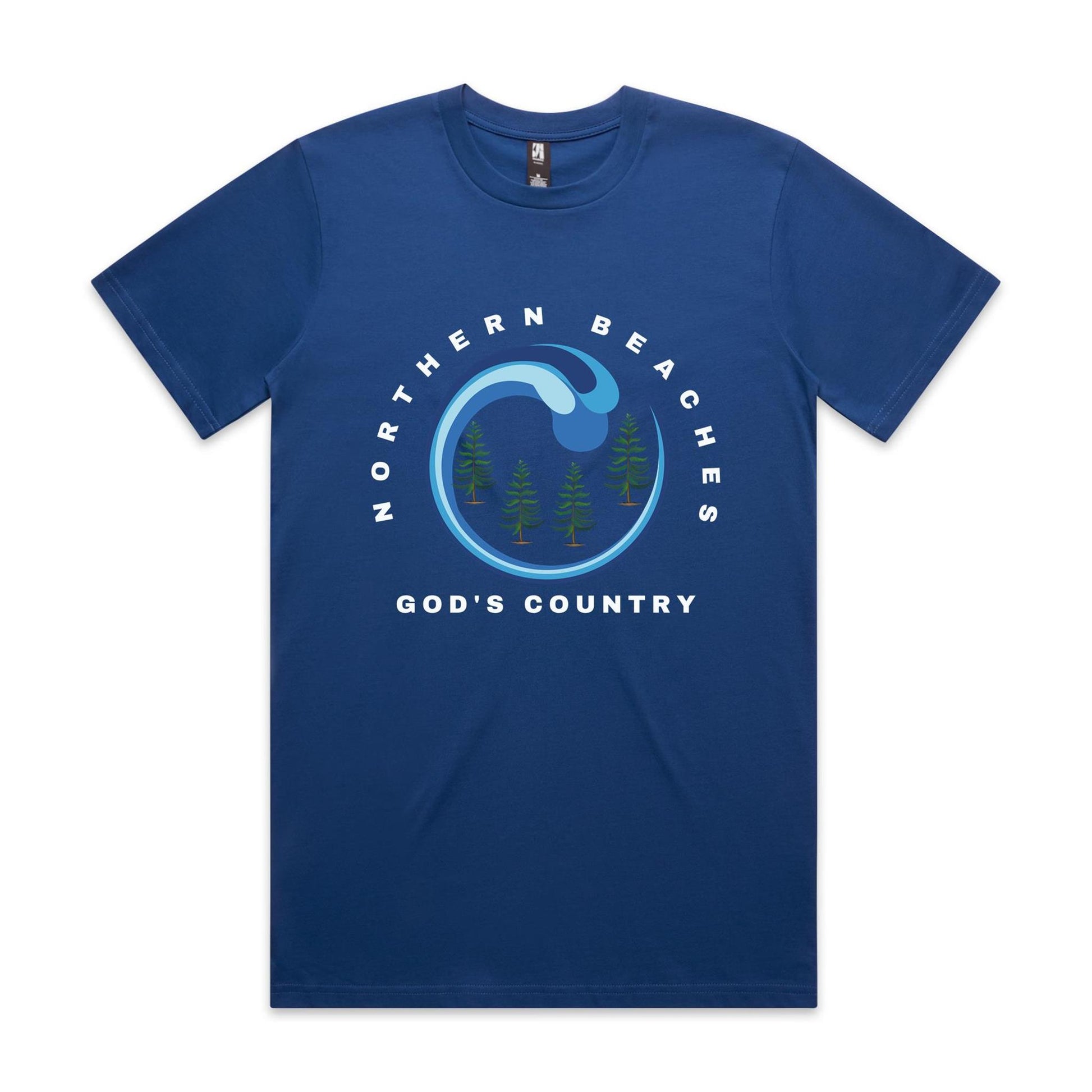 Lost Manly custom logo God's Country edition AS Colour - Classic Tee - Lost Manly Shop