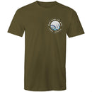 AS Colour Staple - Mens T-Shirt Bondi Born and Bred custom logo front Ogo Merch
