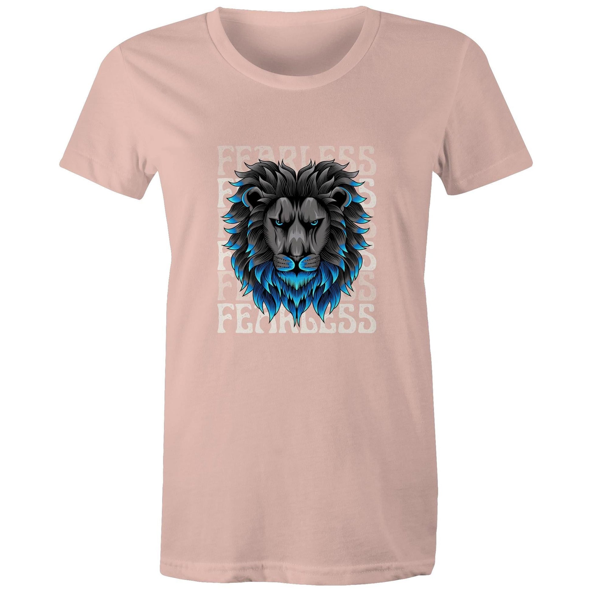 Women's Maple Tee Fearless Print 