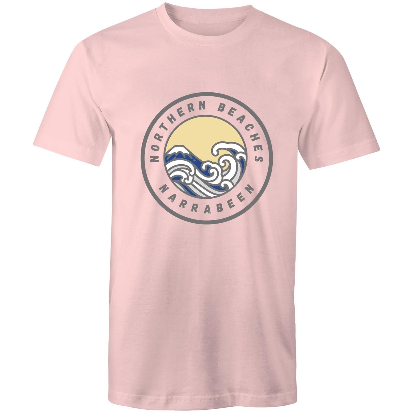 AS Colour Staple - Mens T-Shirt Narrabeen logo front - Lost Manly Shop