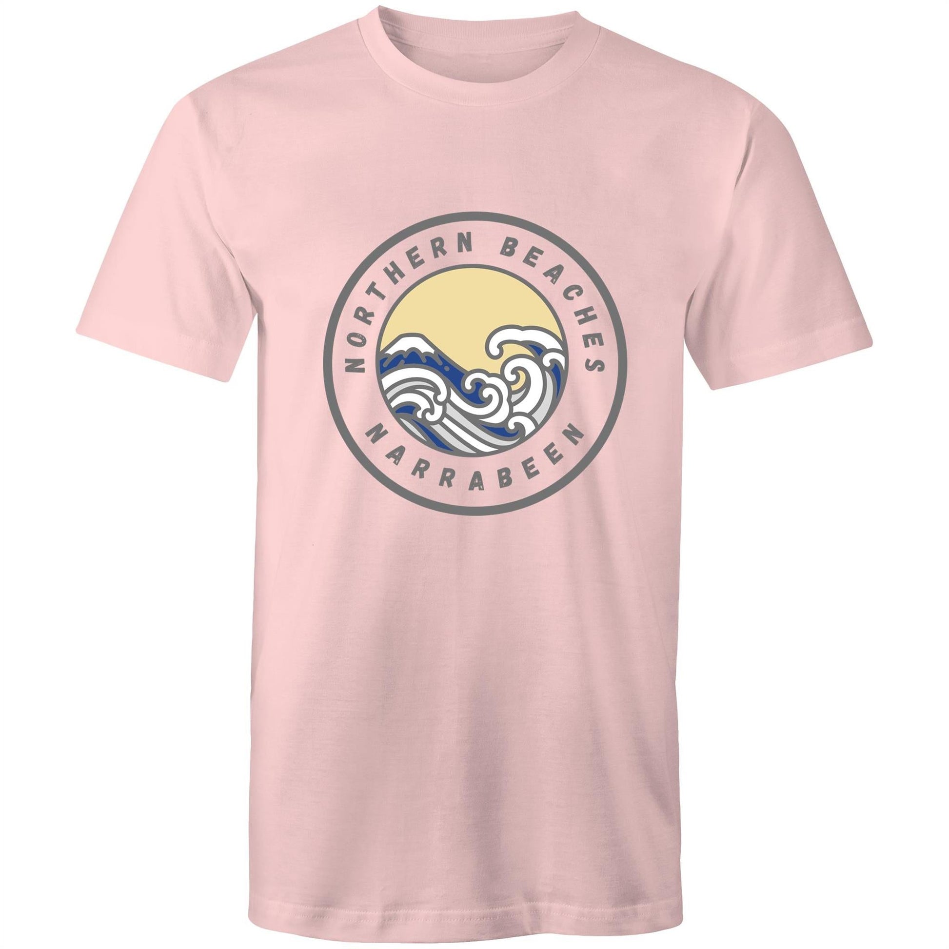 AS Colour Staple - Mens T-Shirt Narrabeen logo front - Lost Manly Shop