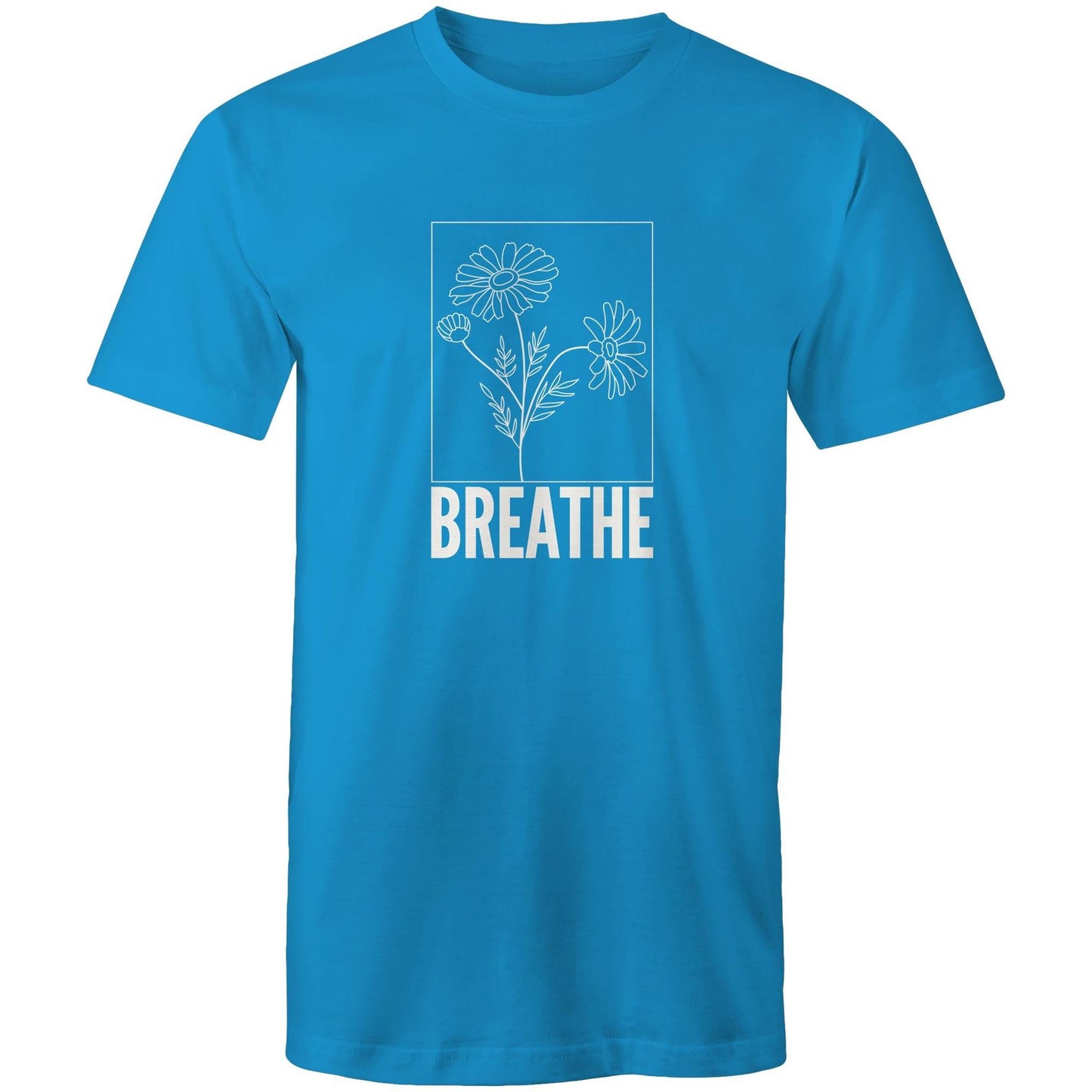 Mens T-Shirt Breathe custom logo 