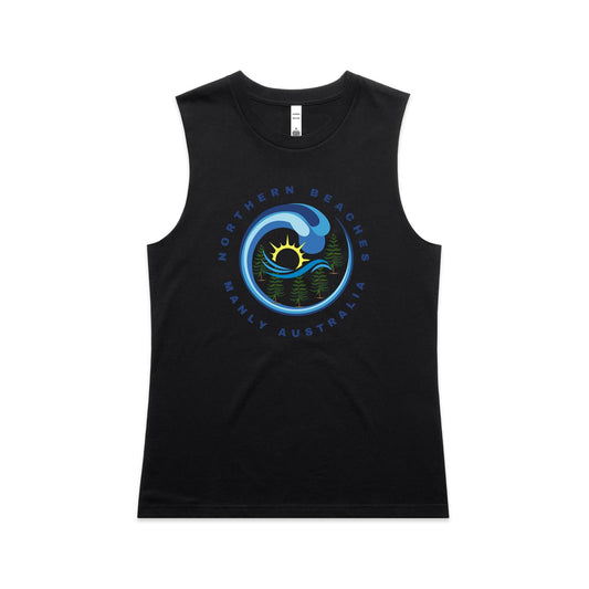 Lost Manly custom logo edition Woman's Maple Tank - Lost Manly Shop