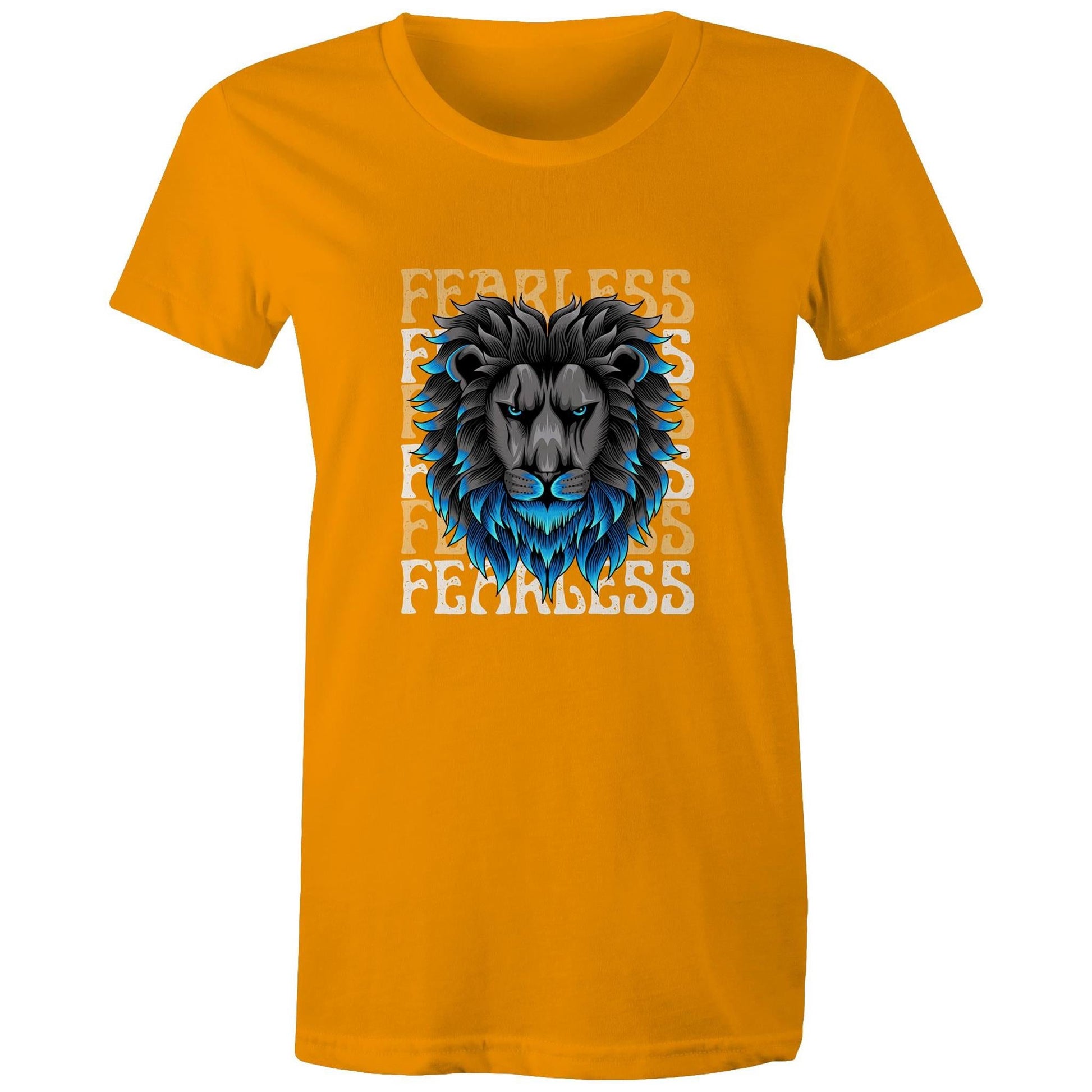 Women's Maple Tee Fearless Print 