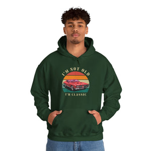 Vintage Classic Humour Logo Hoodie 