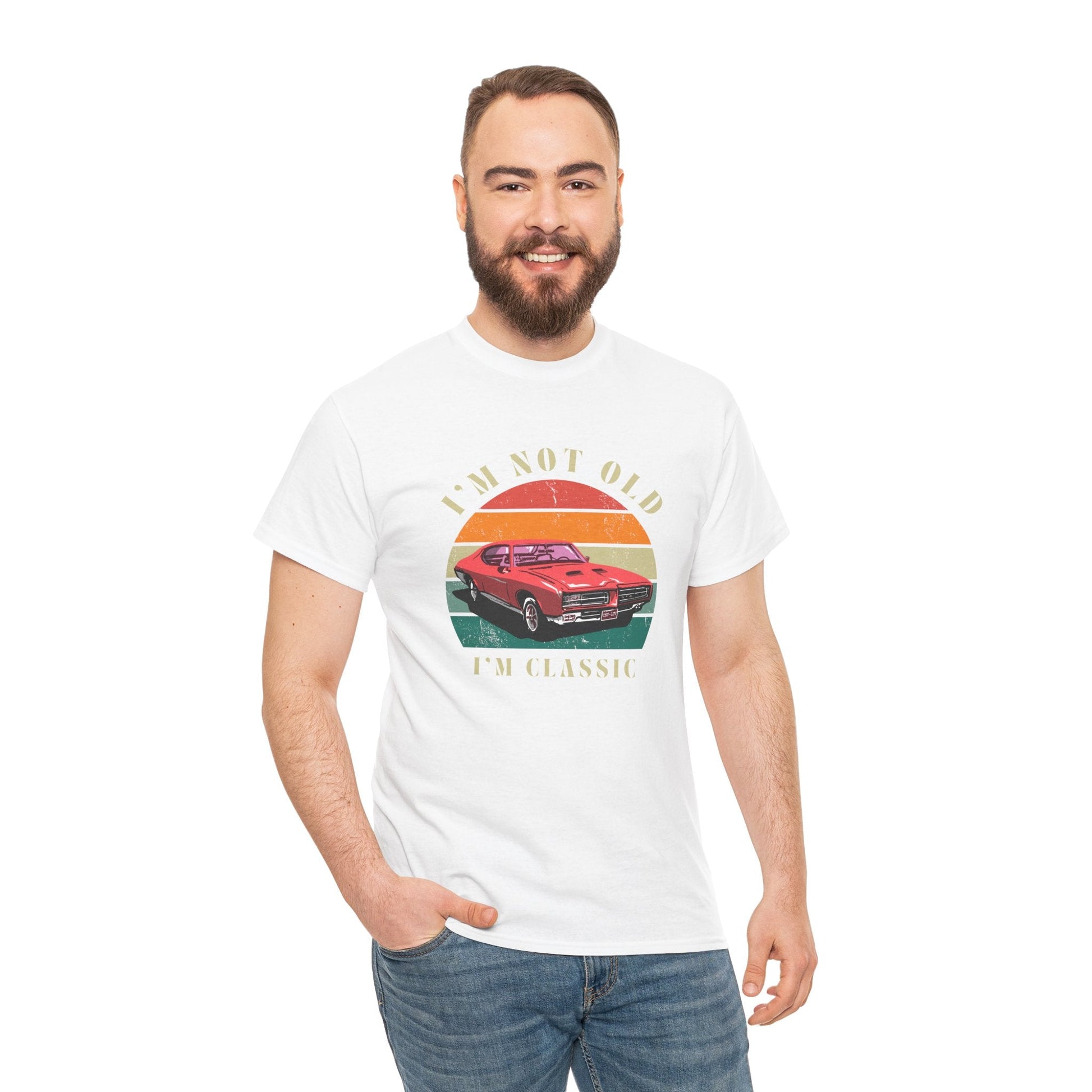 Vintage Car Lover Tee - I'm Not Old I'm Classic T-Shirt 