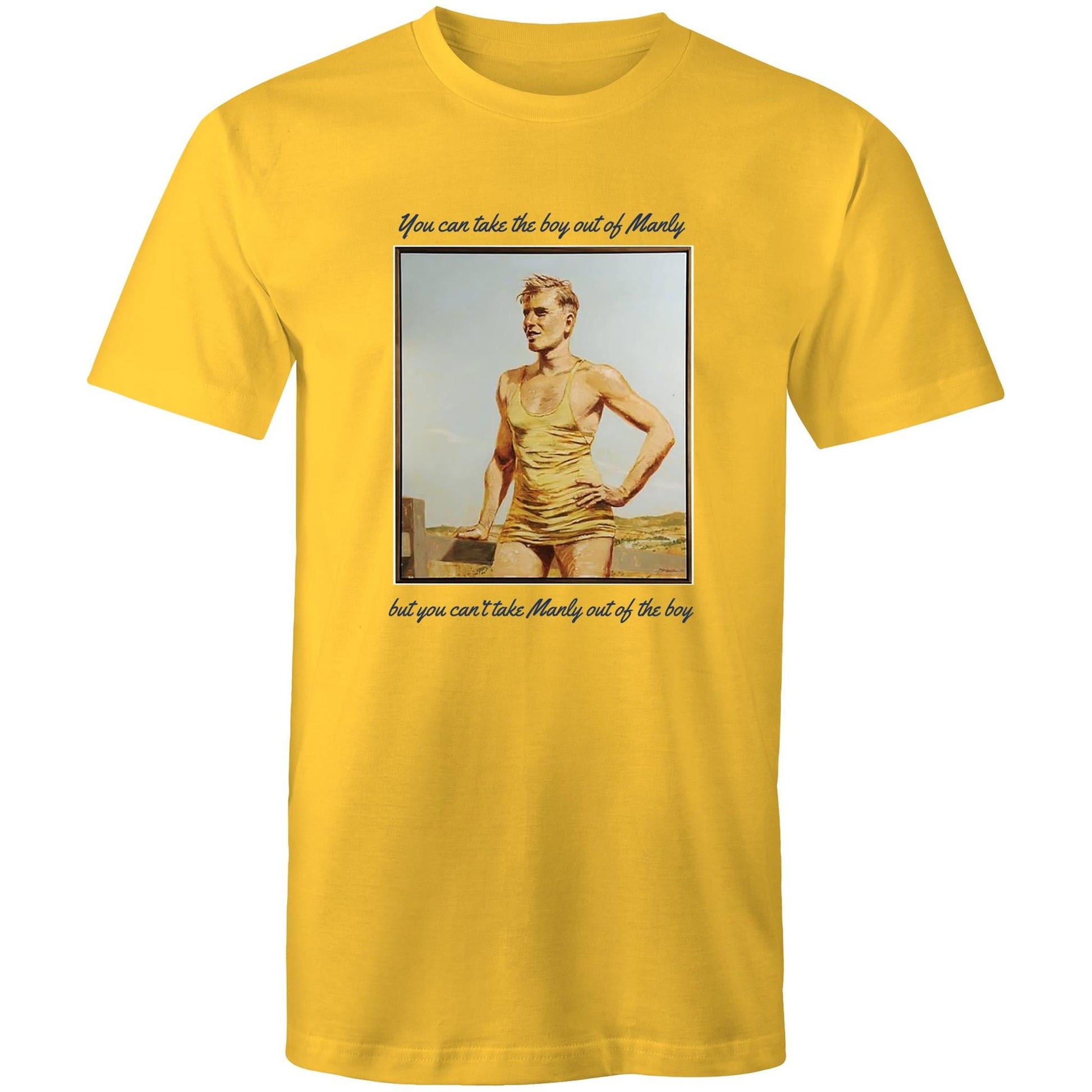 T-Shirt Vintage Print You can take me out of Manly 