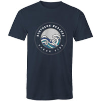 Northern Beaches Ocean Vibe custom logo printed on AS Colour Staple - Mens T-Shirt 