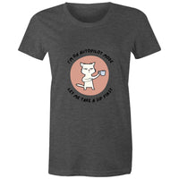 Maple Tee Need Coffee Logo Print 