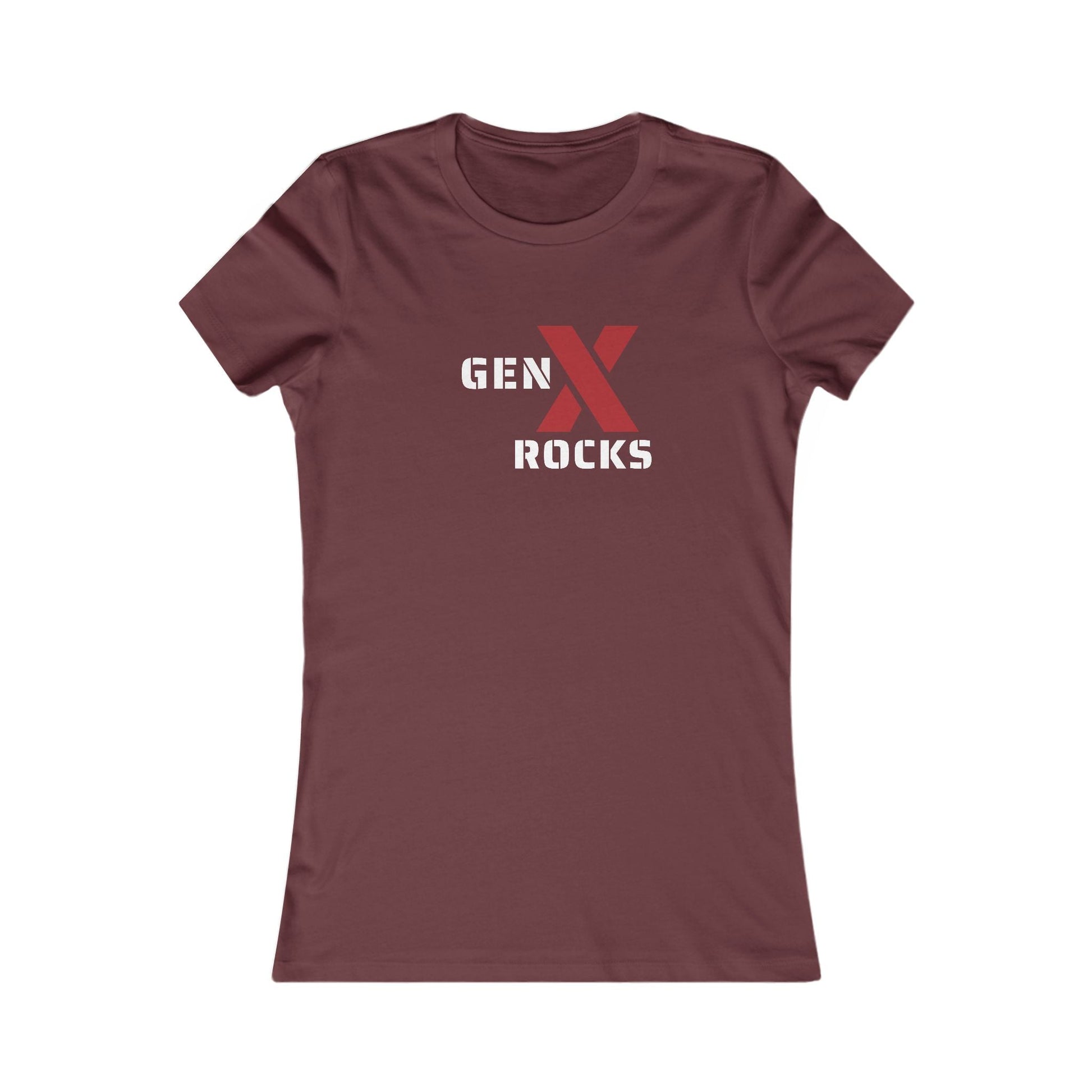 Gen X Rocks Tee - Women's Favourite Graphic T-Shirt, Retro Style, Gift for Gen Xers, Funny T-Shirt, Birthday Gift, Comfortable [...] 