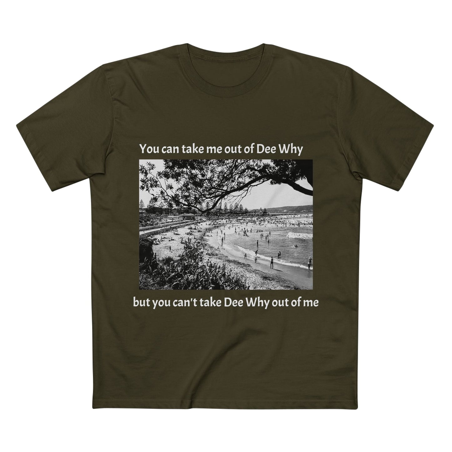 Northern Beaches Vintage Style Graphic T-Shirt 