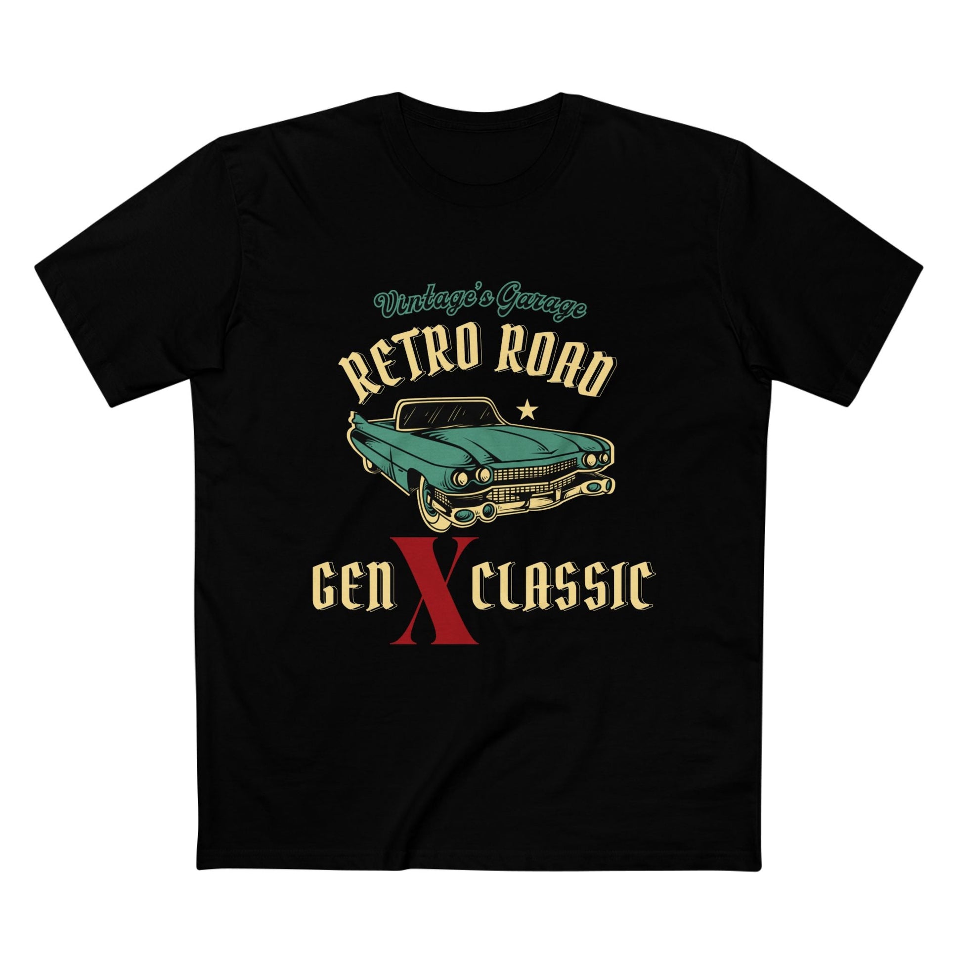 Gen X Classic Graphic Tee - Nostalgic Gen X T-Shirt, Vintage Style Tee, Gift for Generation X, Casual Wear, Retro Shirt 